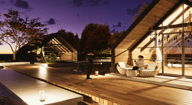 Exceptional render of your architectural design.