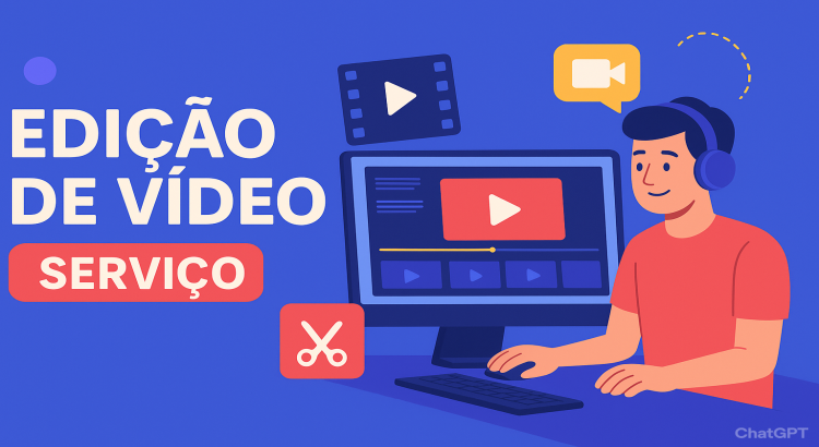 Edição de vídeos institucionais, dinâmicos e criativos